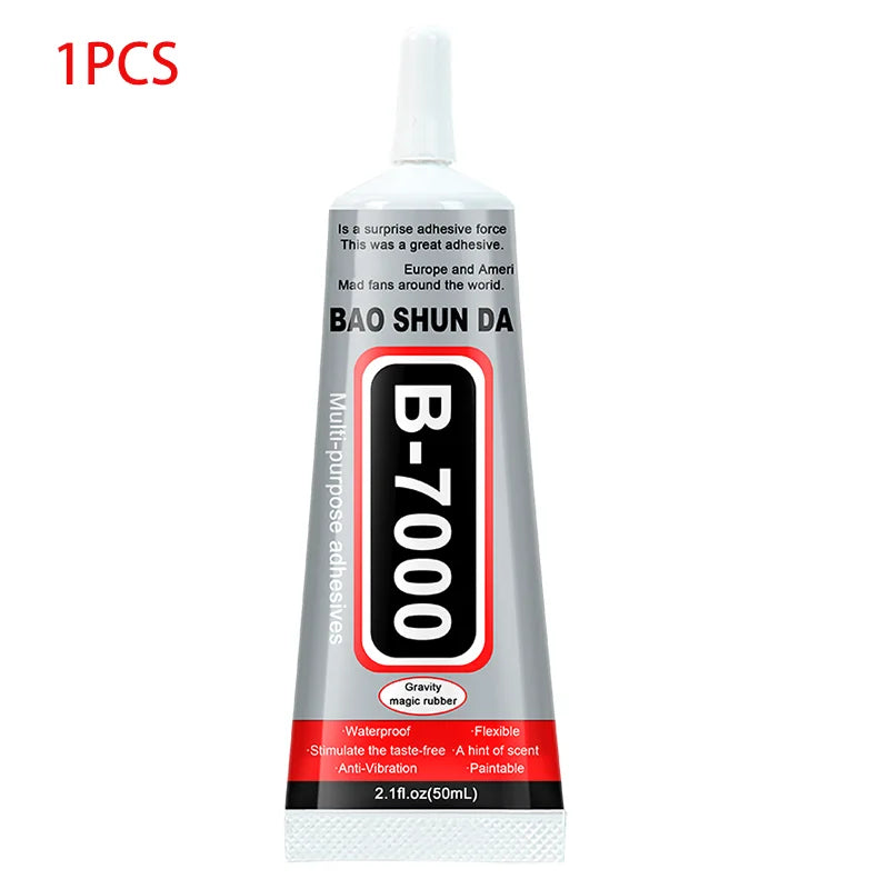 B7000 Mobile Phone Screen High-Strength Waterproof Adhesive, Universal Phone Glass Bonding Agent, 15/25/50/110ml Fast B7000 Glue
