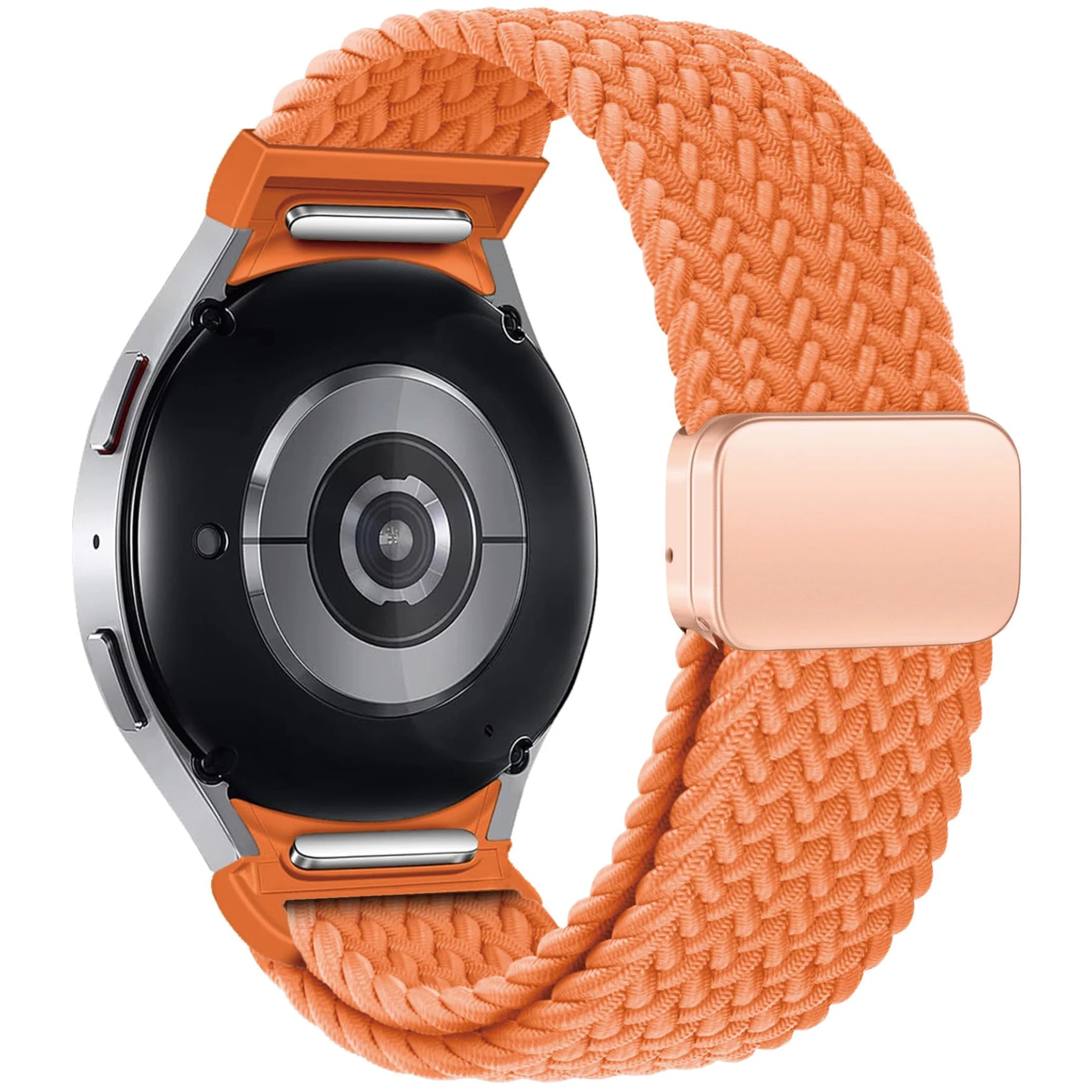 No Gaps Braided Band For Samsung Galaxy Watch 7 6 5 4 44mm 40mm/5 pro magnetic bracelet Galaxy watch6 watch4 classic 47 43 strap