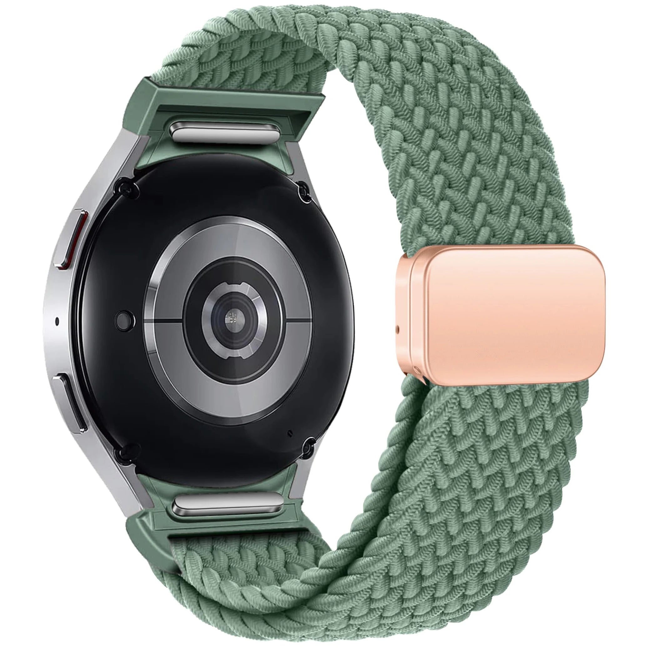 No Gaps Braided Band For Samsung Galaxy Watch 7 6 5 4 44mm 40mm/5 pro magnetic bracelet Galaxy watch6 watch4 classic 47 43 strap