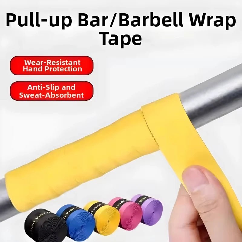 10 andom coloAnti slip wrapping tape, horizontal bar dumbbell lifting ring anti slip hand glue, badminton handle wrapping tape - PrimeNest