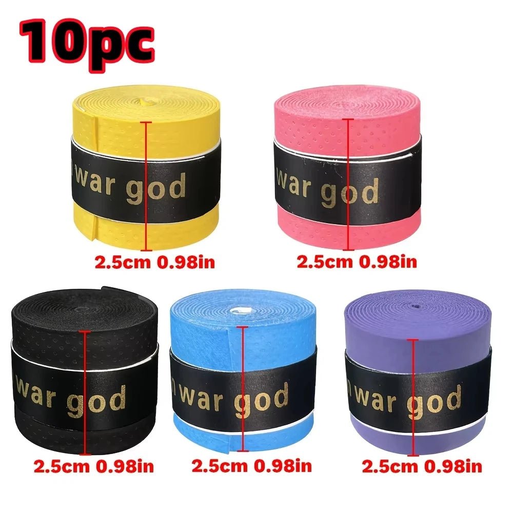 10 andom coloAnti slip wrapping tape, horizontal bar dumbbell lifting ring anti slip hand glue, badminton handle wrapping tape - PrimeNest