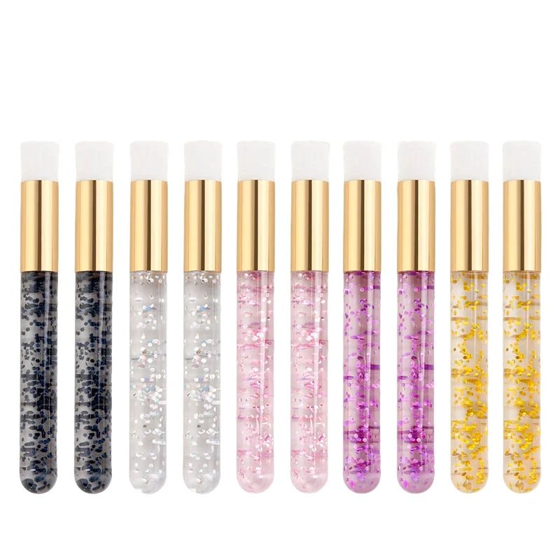 10/1Pcs Eyelash Cleaning Brush Lash Shampoo Brushes Nose Pore Blackhead Remover Deep Brush For Eyelash Extensions Makeup Tools - PrimeNest