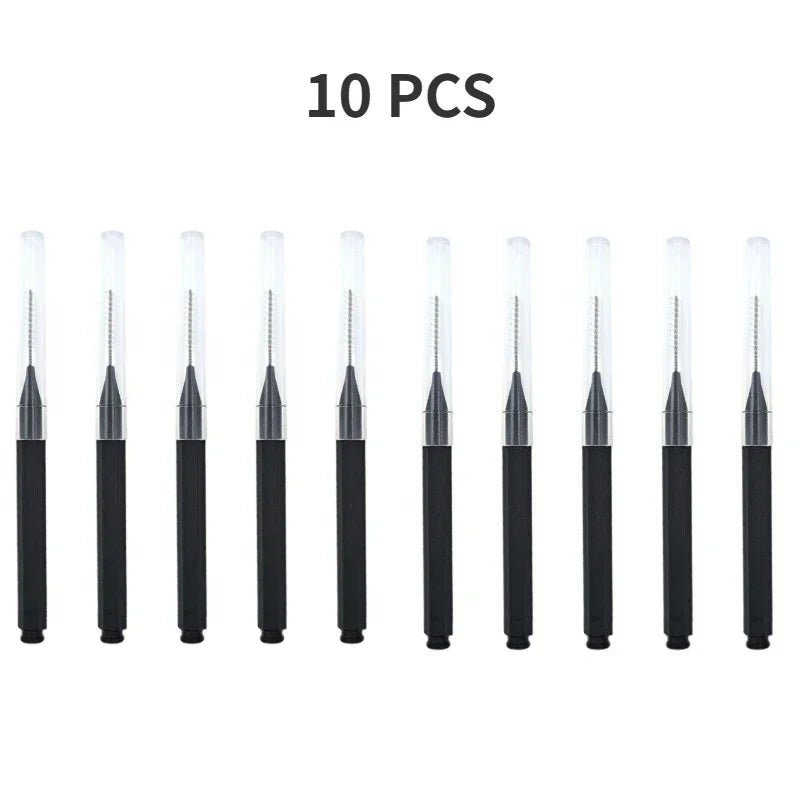 10/50PS Portable Mini Eyebrow Brushes Disposable Eyelash Brow Lifting Brush Applicators Lash Extension Comb Beauty Makeup Tools - PrimeNest