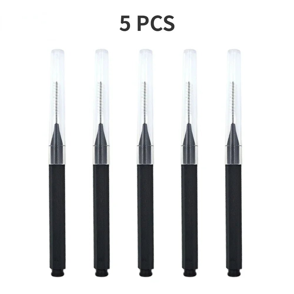 10/50PS Portable Mini Eyebrow Brushes Disposable Eyelash Brow Lifting Brush Applicators Lash Extension Comb Beauty Makeup Tools - PrimeNest