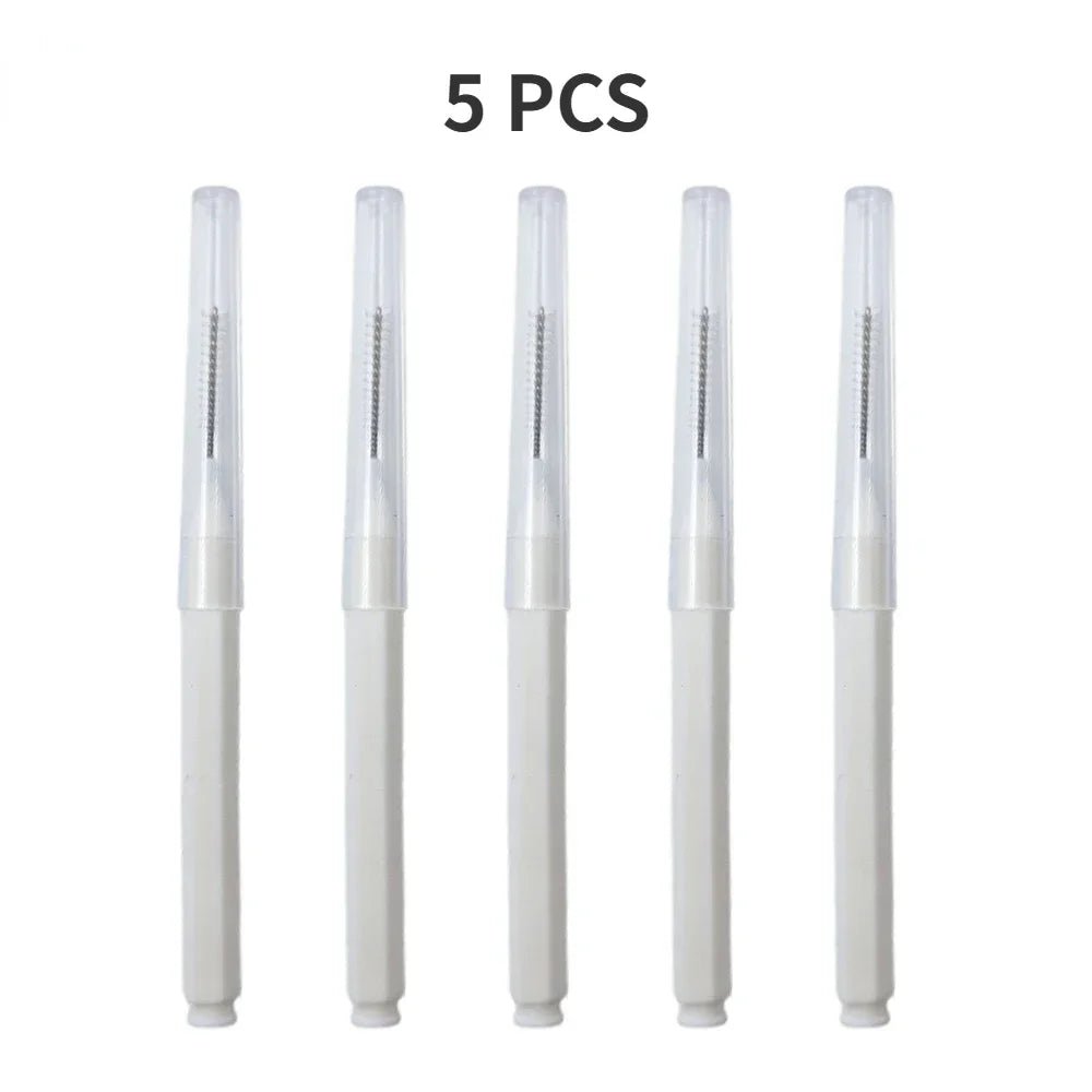10/50PS Portable Mini Eyebrow Brushes Disposable Eyelash Brow Lifting Brush Applicators Lash Extension Comb Beauty Makeup Tools - PrimeNest