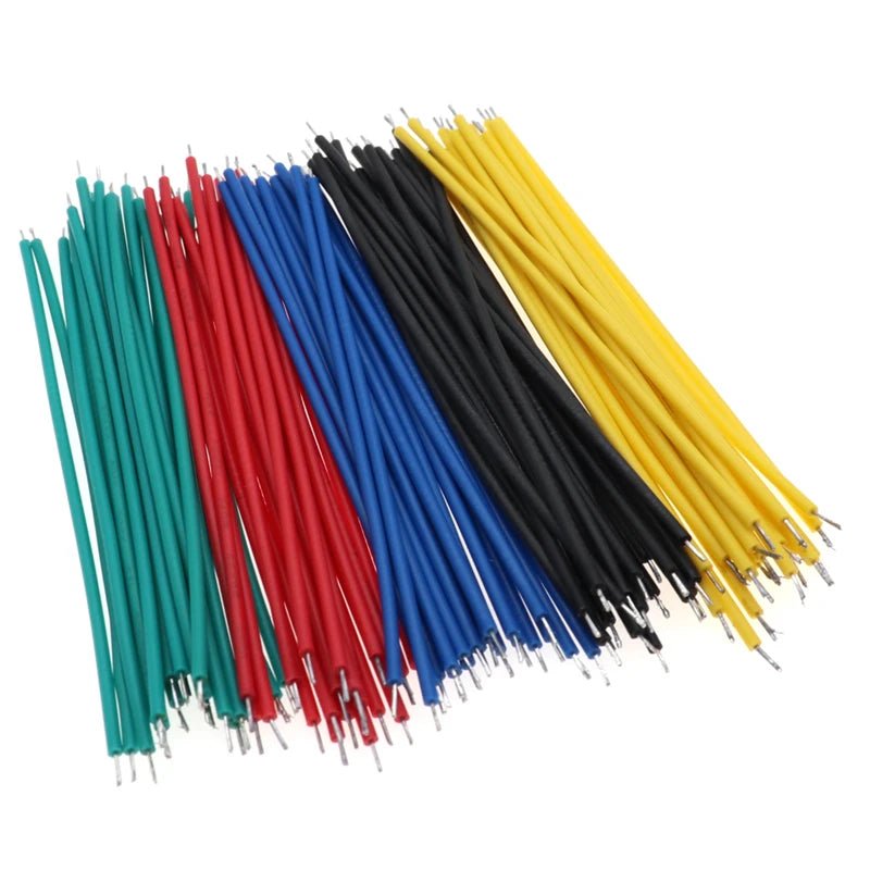 120PCS/set 24AWG Tin-Plated Breadboard PCB Solder Cable 24AWG 8cm Fly Jumper Wire Tin Conductor Wires 1007-24AWG Connector Wire - PrimeNest