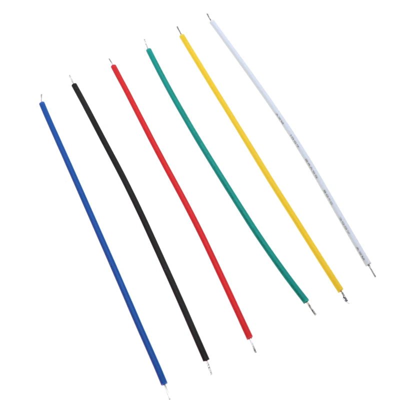 120PCS/set 24AWG Tin-Plated Breadboard PCB Solder Cable 24AWG 8cm Fly Jumper Wire Tin Conductor Wires 1007-24AWG Connector Wire - PrimeNest