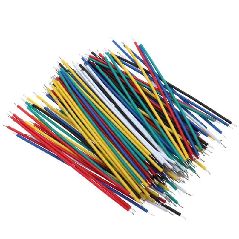 120PCS/set 24AWG Tin-Plated Breadboard PCB Solder Cable 24AWG 8cm Fly Jumper Wire Tin Conductor Wires 1007-24AWG Connector Wire - PrimeNest