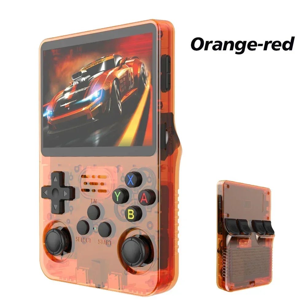 128G R36S Retro Handheld Video Game Console Linux System 3.5 Inch IPS Screen R35s Pro Portable Pocket Video Player 64GB Games - PrimeNest