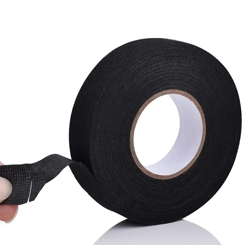 15 Meter Heat-resistant Flame Retardant Tape Coroplast Adhesive Cloth Tape For Car Cable Harness Wiring Loom Protection - PrimeNest