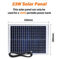 150W Portable Power Station Power Generator 110V 220V LED Light Emergency Solar Power Bank for Outdoor Camping Travel - PrimeNest