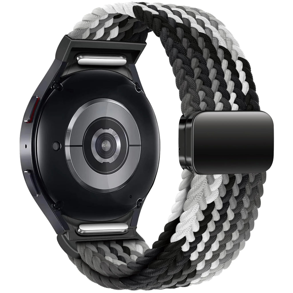 No Gaps Braided Band For Samsung Galaxy Watch 7 6 5 4 44mm 40mm/5 pro magnetic bracelet Galaxy watch6 watch4 classic 47 43 strap
