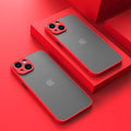 Jingjia Armor Bumper Shockproof Case For iPhone 15 11 12 13 Mini 14 Pro XR X Xs Max 7 8 Plus SE 2020 Silicone Hard Cover Capa