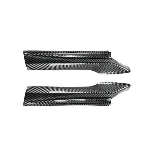 1pair Front Bumper Lip Splitter Spoiler For BMW F10 F11 M Sport 5 Series 520i 530i 2011-2017 Front Diffuser Body Kits Tuning - PrimeNest