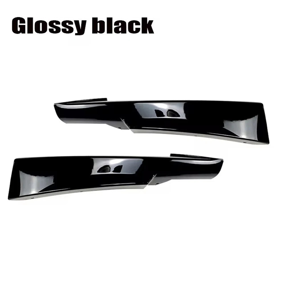 1Pair Front Bumper Splitters Lip For BMW 3 Series E90 E91 LCI M Sport 2009-2012 Car Diffuser Splitter Spoiler Body Kit Cover - PrimeNest