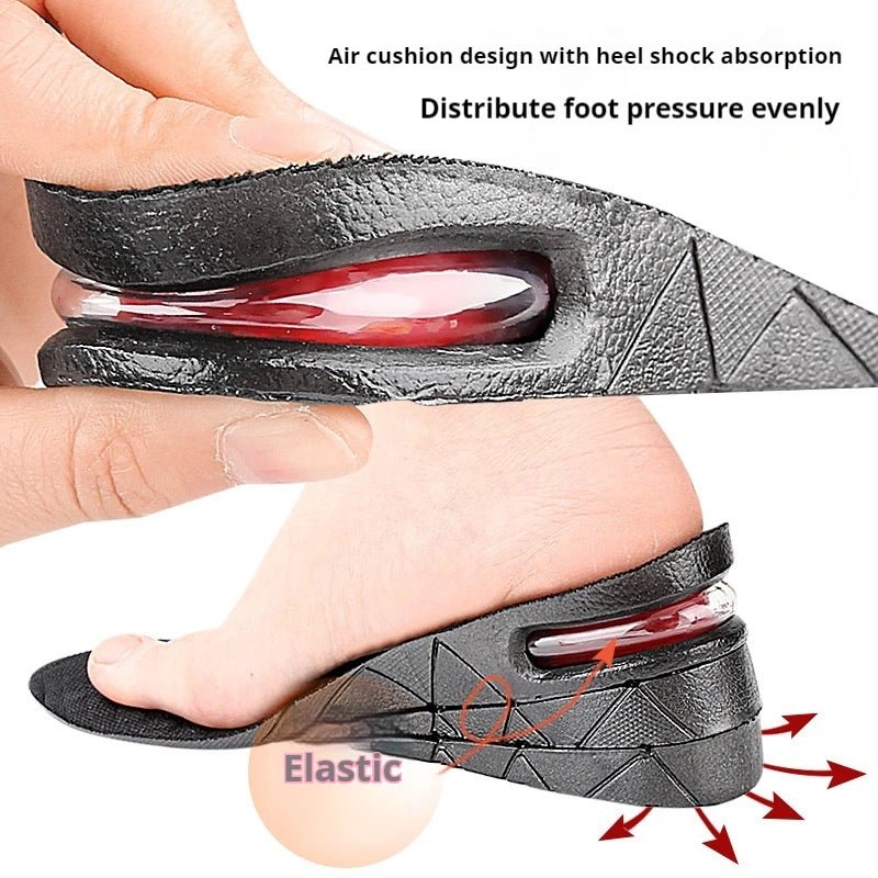 1Pair Height Increase Insole Feet Templates 3/5/7/9cm Variable Height Shoes Insoles Air-Cushioned Shock-Absorbing sports insole - PrimeNest