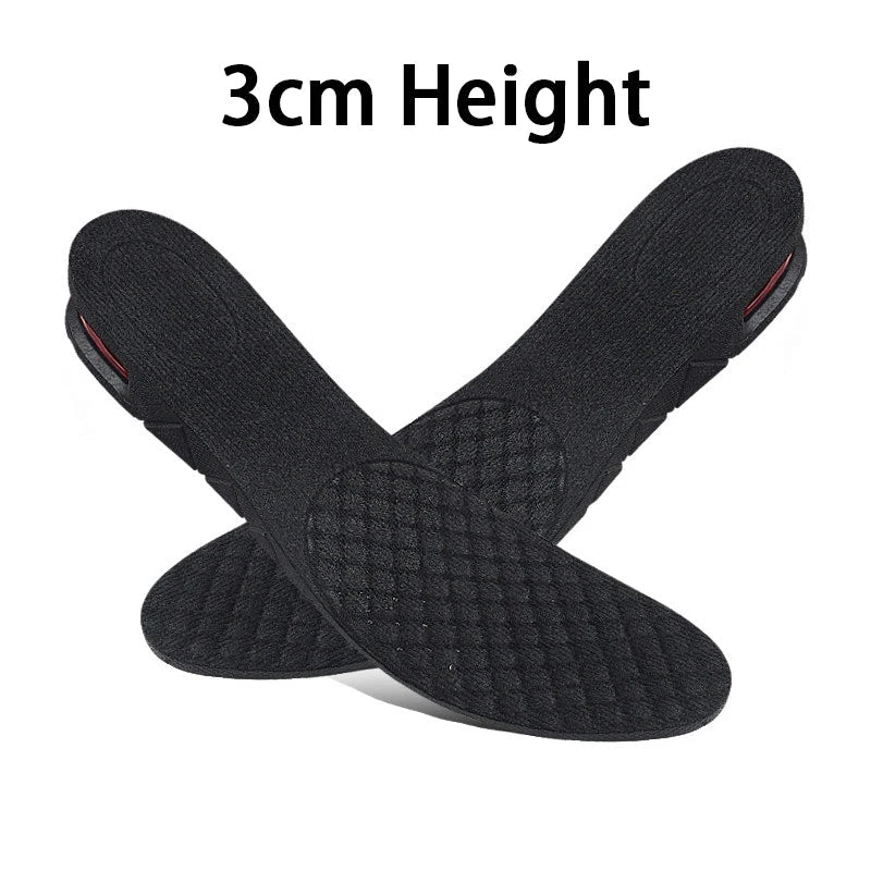 1Pair Height Increase Insole Feet Templates 3/5/7/9cm Variable Height Shoes Insoles Air-Cushioned Shock-Absorbing sports insole - PrimeNest