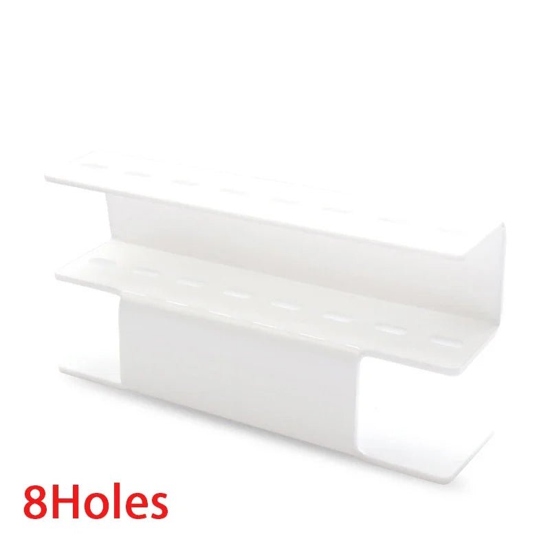 1PC Eyelash Tweezers Storage Rack Tweezer Organizer Holder Stand Eyelash Extension Tools Makeup Beauty Shelf 6/8 Holes - PrimeNest