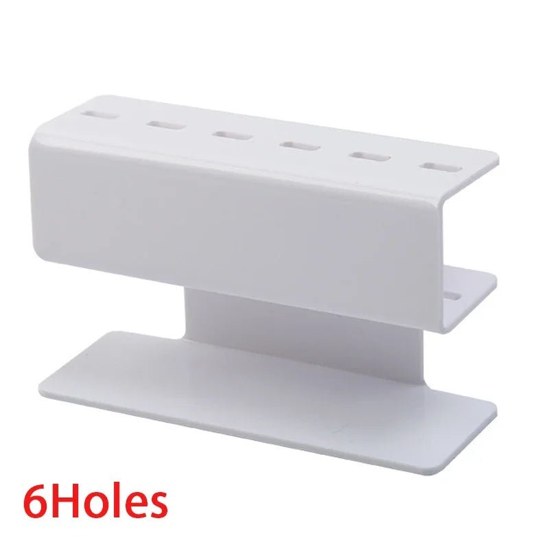 1PC Eyelash Tweezers Storage Rack Tweezer Organizer Holder Stand Eyelash Extension Tools Makeup Beauty Shelf 6/8 Holes - PrimeNest