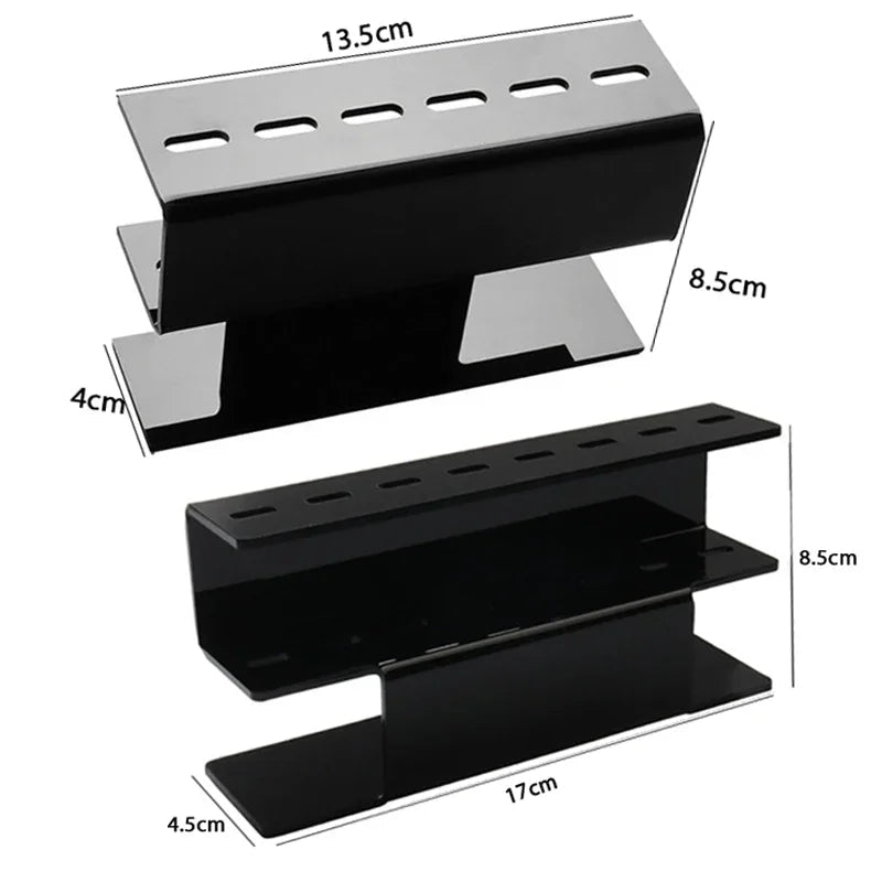 1PC Eyelash Tweezers Storage Rack Tweezer Organizer Holder Stand Eyelash Extension Tools Makeup Beauty Shelf 6/8 Holes - PrimeNest