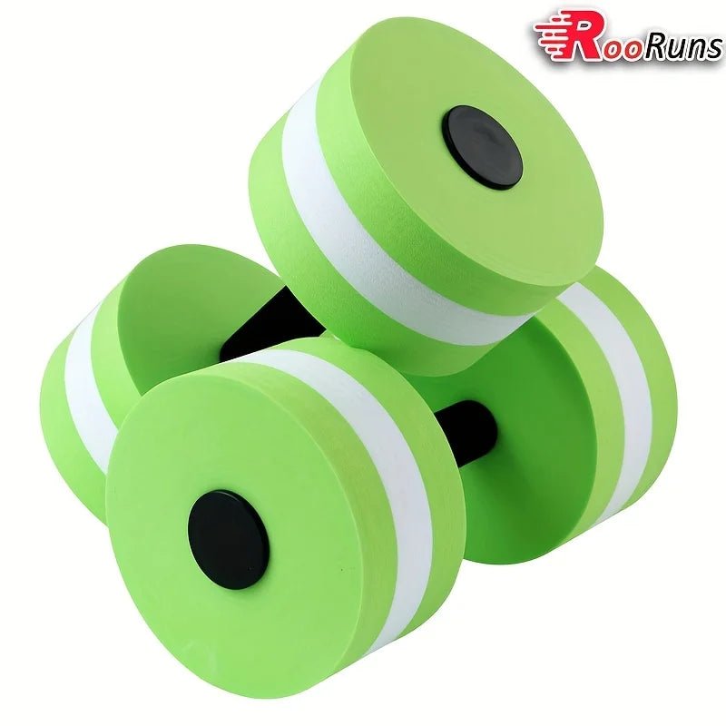 1PC High Quality EVA Water Foam Floating Dumbbell Fitness Equipments Foam Aqua Dumbbells for Swim Pool Fitness Dumbbell - PrimeNest