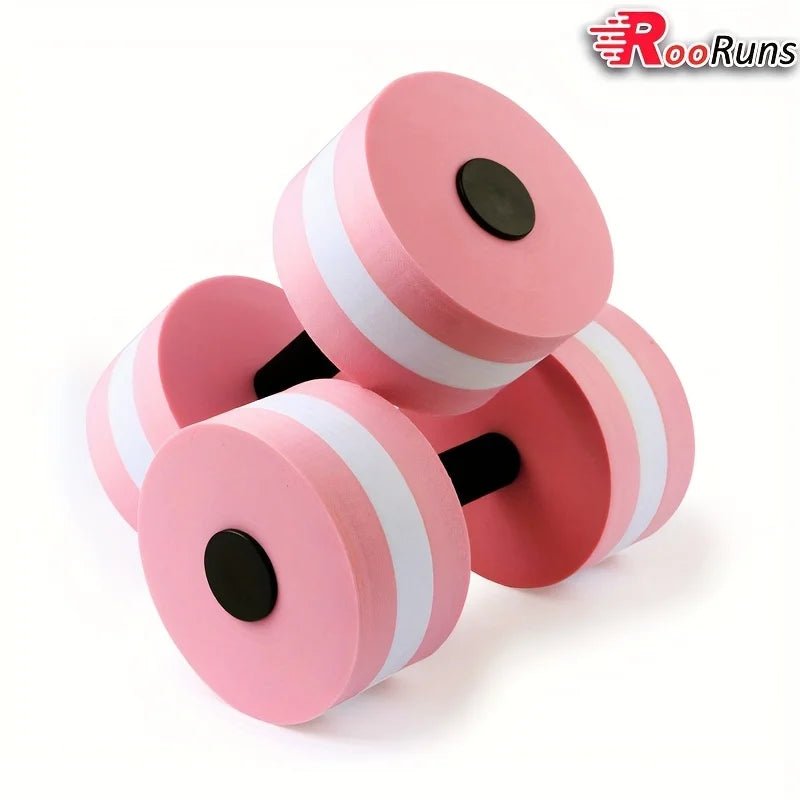 1PC High Quality EVA Water Foam Floating Dumbbell Fitness Equipments Foam Aqua Dumbbells for Swim Pool Fitness Dumbbell - PrimeNest