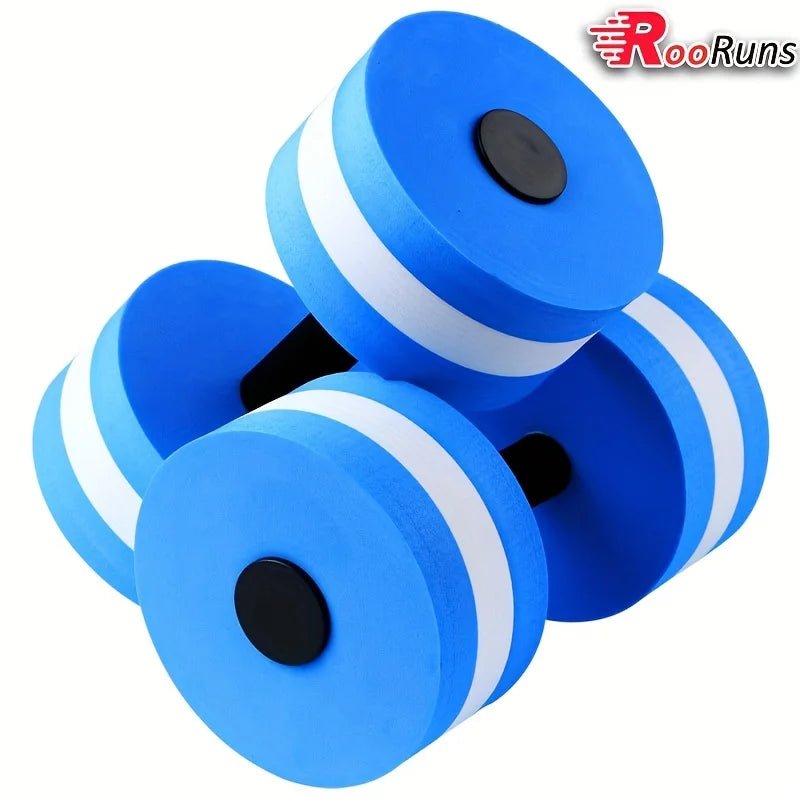 1PC High Quality EVA Water Foam Floating Dumbbell Fitness Equipments Foam Aqua Dumbbells for Swim Pool Fitness Dumbbell - PrimeNest