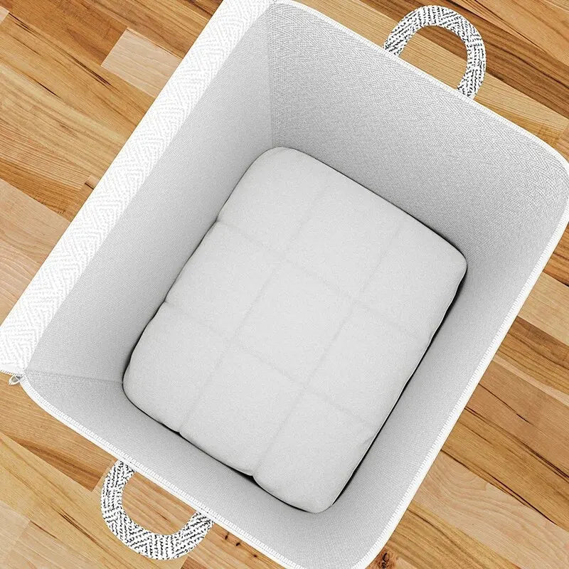 1pc Household Large Capacity Storage Bag Non-woven Material, Closet Wardrobe Organizer Can Be Used For Quilt Clothing, Toys - PrimeNest