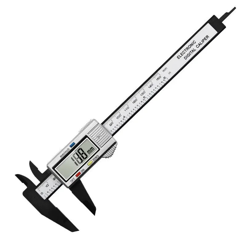 1PC Plastic Vernier Caliper Mini Portable Caliper Student Vernier Ruler 0-150mm Measuring Tool New - PrimeNest