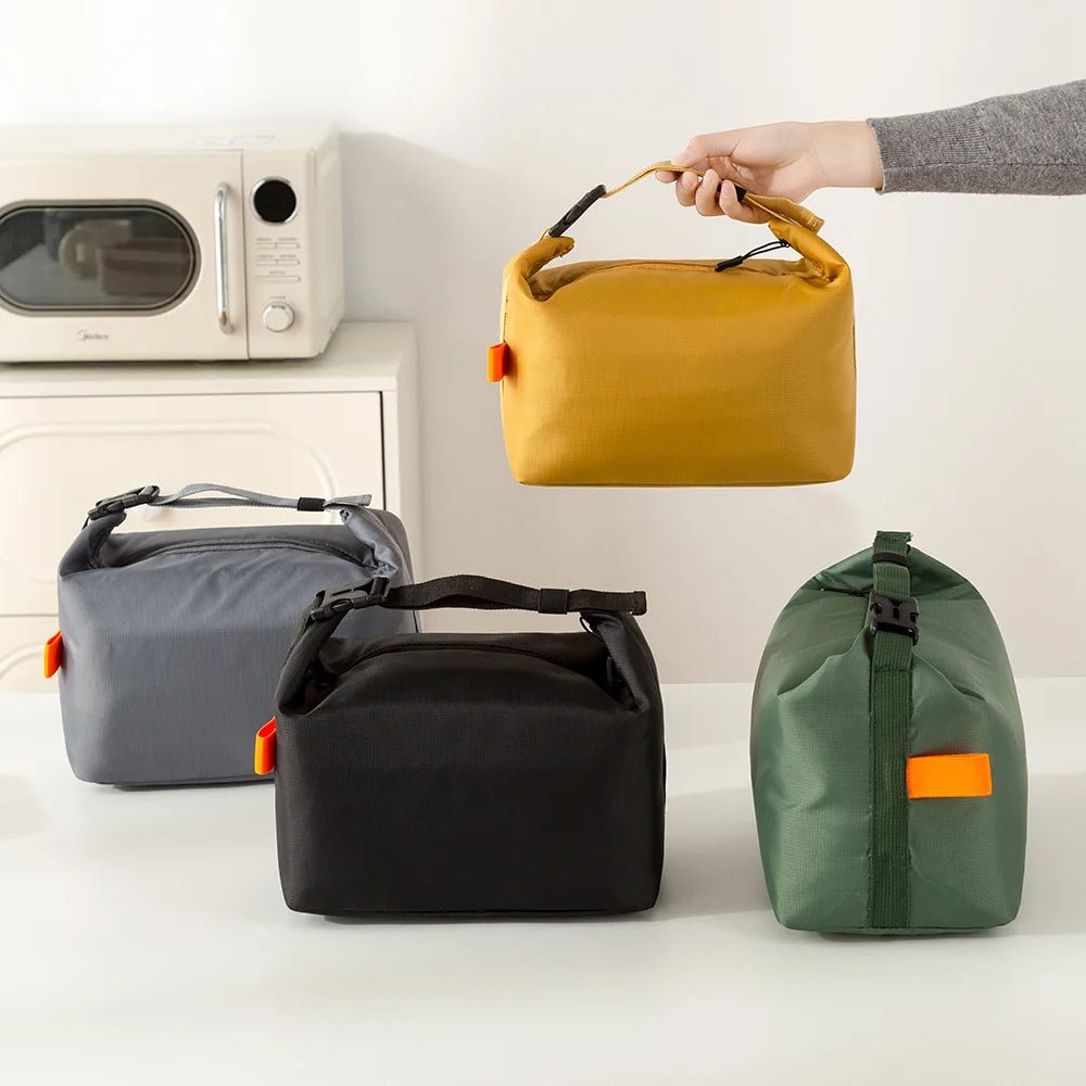 1pcs Lunch Pack Insulated Bento Bag Aluminium Foil Lunchbox Ice Bag Portable Dinner Picnic Food Storage Handbag - PrimeNest