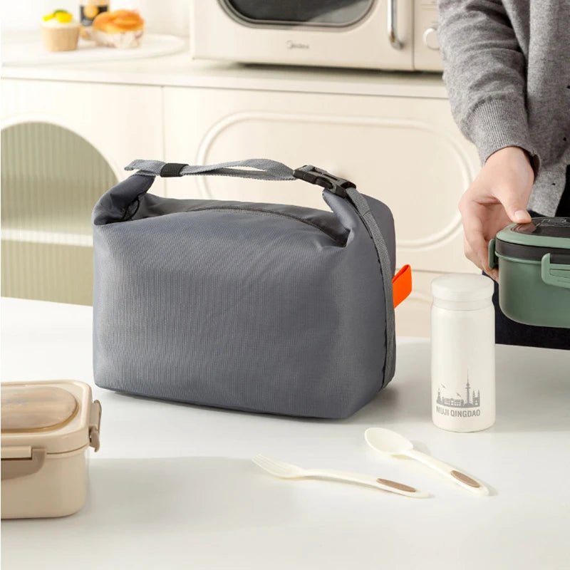 1pcs Lunch Pack Insulated Bento Bag Aluminium Foil Lunchbox Ice Bag Portable Dinner Picnic Food Storage Handbag - PrimeNest