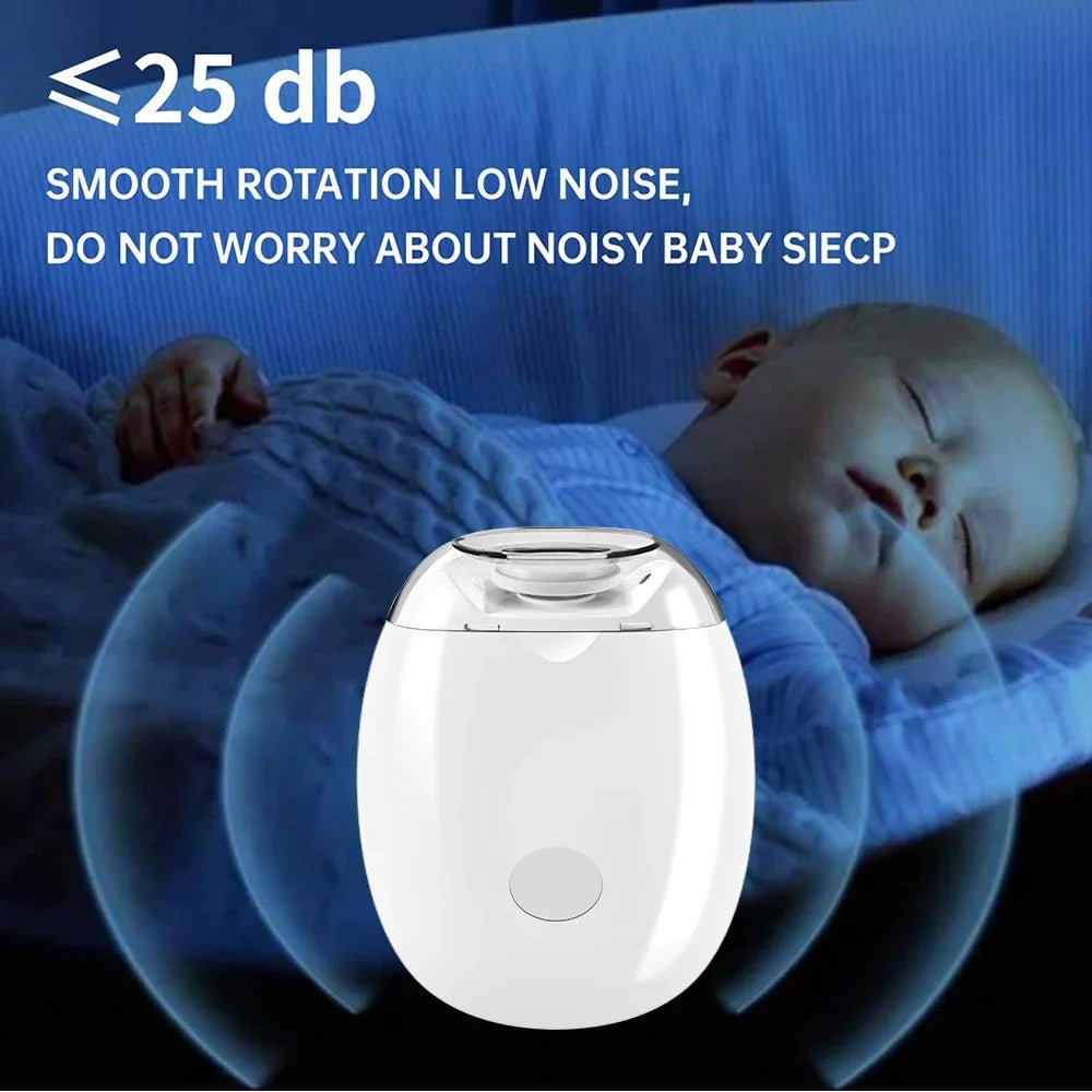 2 IN 1 Electric Nail Trimmer With LED Light Automatic Nail Grinder Trimmer For Baby Adult Mini Manicure Tools Nail Care - PrimeNest