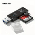 2 in 1 USB2.0/3.0 Card Reader Micro TF sd card Reader usb adapter High Speed Cardreader TF Memory card For PC Laptop Accessories - PrimeNest