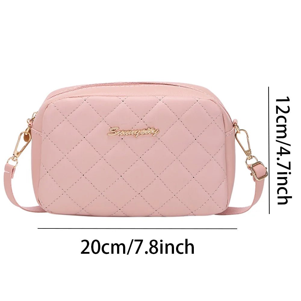 2024 Tassel Small Messenger Bag For Women Trend Lingge Embroidery Camera Female Shoulder Bag Fashion Chain Ladies Crossbody Bags - PrimeNest