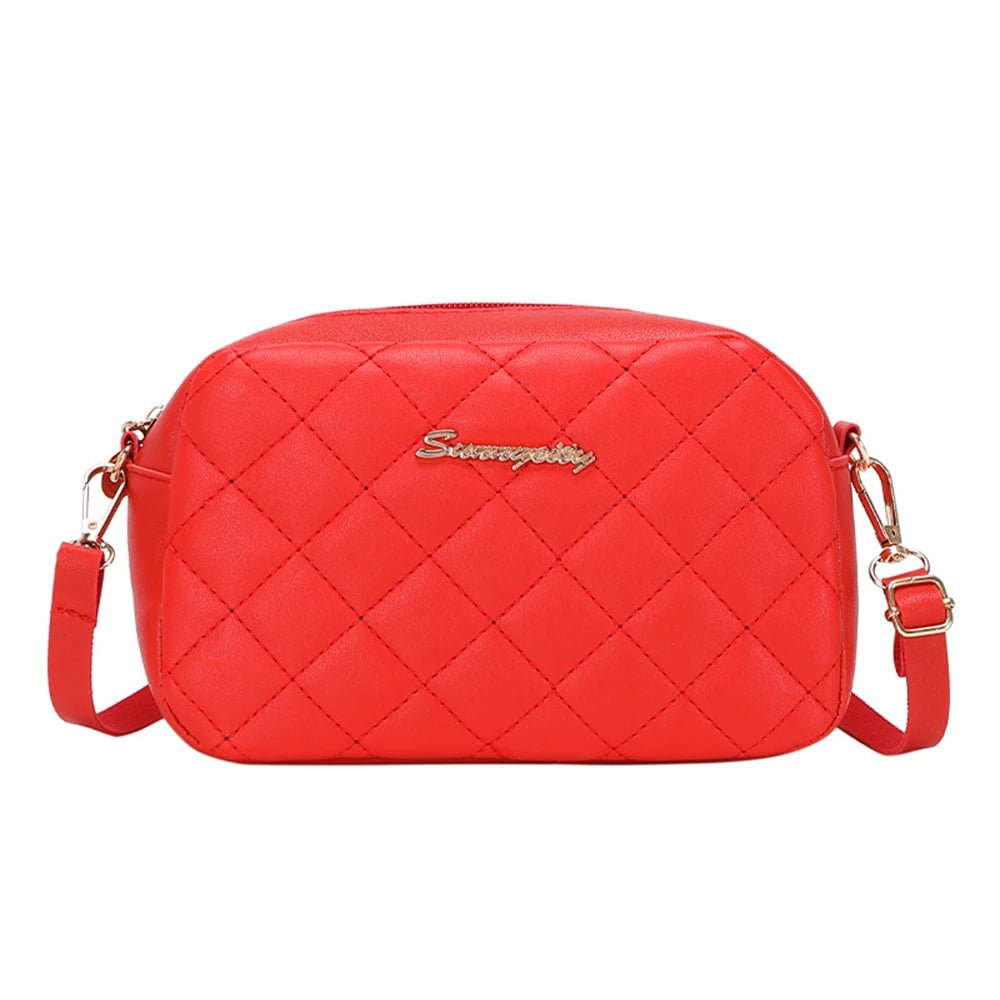 2024 Tassel Small Messenger Bag For Women Trend Lingge Embroidery Camera Female Shoulder Bag Fashion Chain Ladies Crossbody Bags - PrimeNest