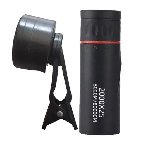 2025 2000X25 HD Monocular Telescope, Compact Portable for Travel, Hiking, Fishing, Camping, Stargazing, Concerts & Bird Watching - PrimeNest