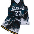 2026 Model Men's Vest Sports Outfit - Casual, Quick-drying, Breathable - Suitable for Basketball Training - 2-piece Set - PrimeNest
