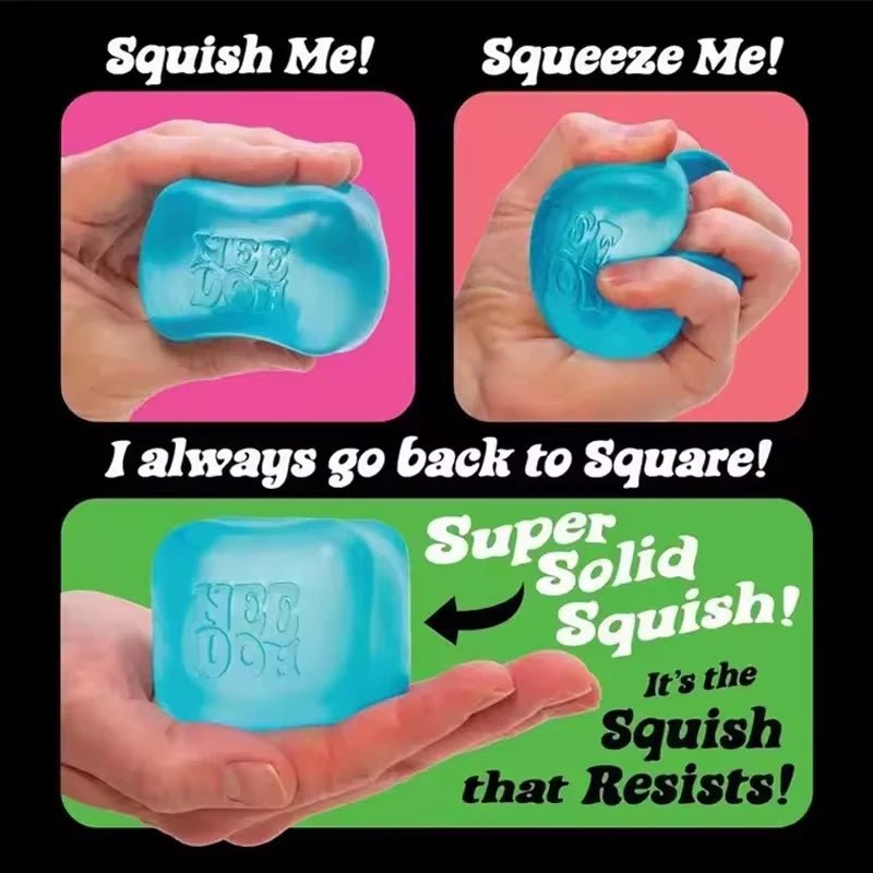 2026 NeeDOH Model Soft Squishy Toy Nice Cube Sensory Stress Reliever Fidget Tool for Anxiety for Adults & Kids Premium in Stock - PrimeNest