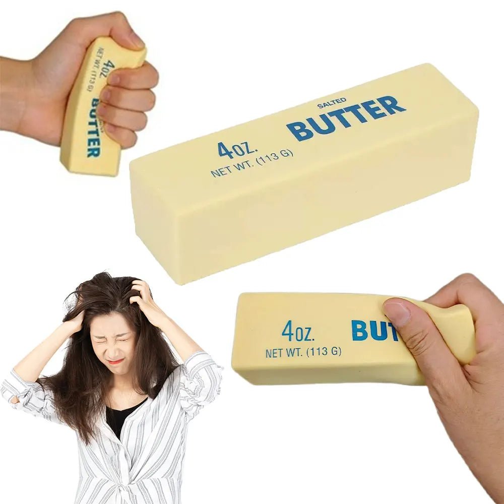 2026 New 13.5cm Stress Relief Relief Toy Slow Rising Slow Rebound Toy Squeeze Butter Toy Gift - PrimeNest