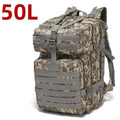 25L/50L Sturdy Nylon Waterproof Tactical Sports Trekking Fishing Hunting Camping Hiking Bag Backpack Outdoor Rucksacks - PrimeNest
