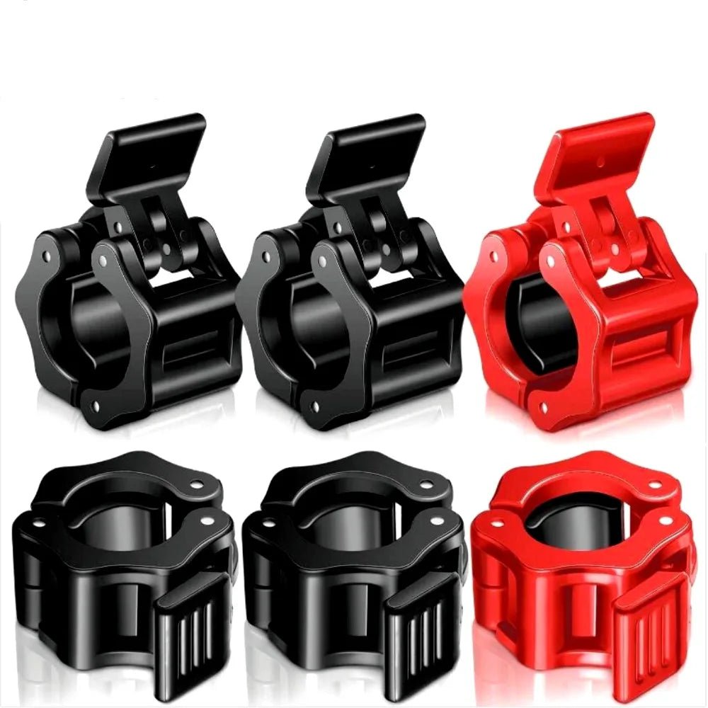 2PCS Thick Barbell And Dumbbell Buckle Austrian Pole Buckle Nut Barbell And Dumbbell Accessory Fixing Quick Release BuckleNails - PrimeNest
