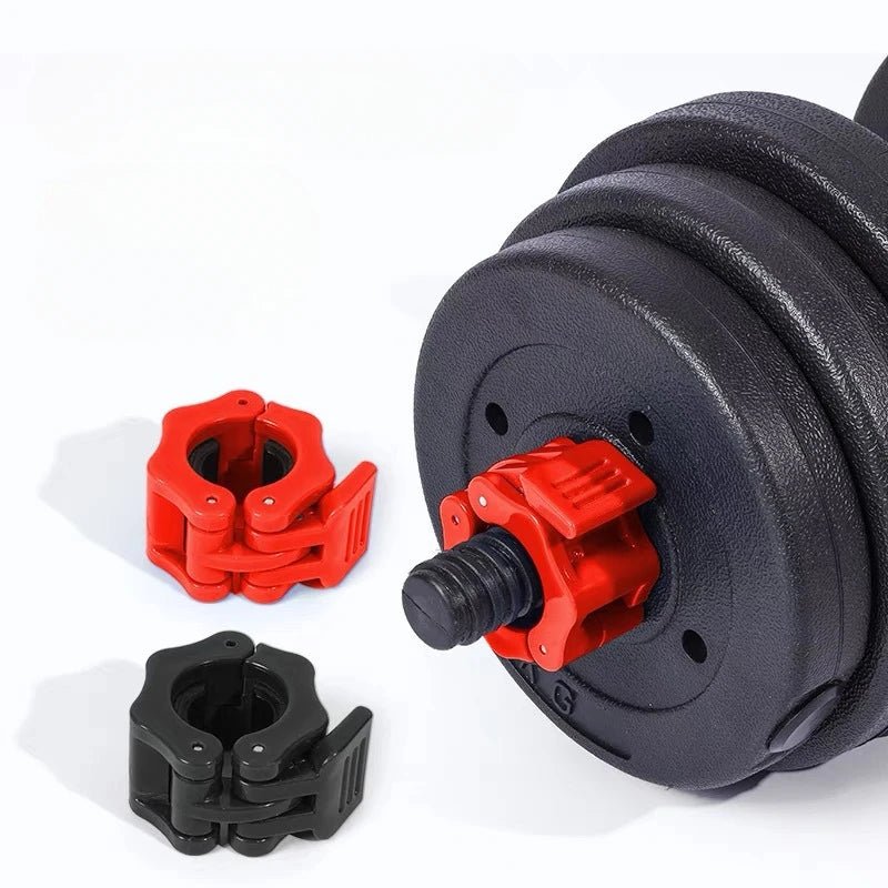 2PCS Thick Barbell And Dumbbell Buckle Austrian Pole Buckle Nut Barbell And Dumbbell Accessory Fixing Quick Release BuckleNails - PrimeNest
