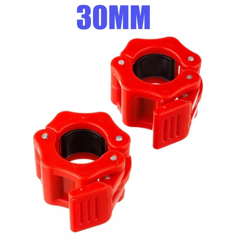 2PCS Thick Barbell And Dumbbell Buckle Austrian Pole Buckle Nut Barbell And Dumbbell Accessory Fixing Quick Release BuckleNails - PrimeNest