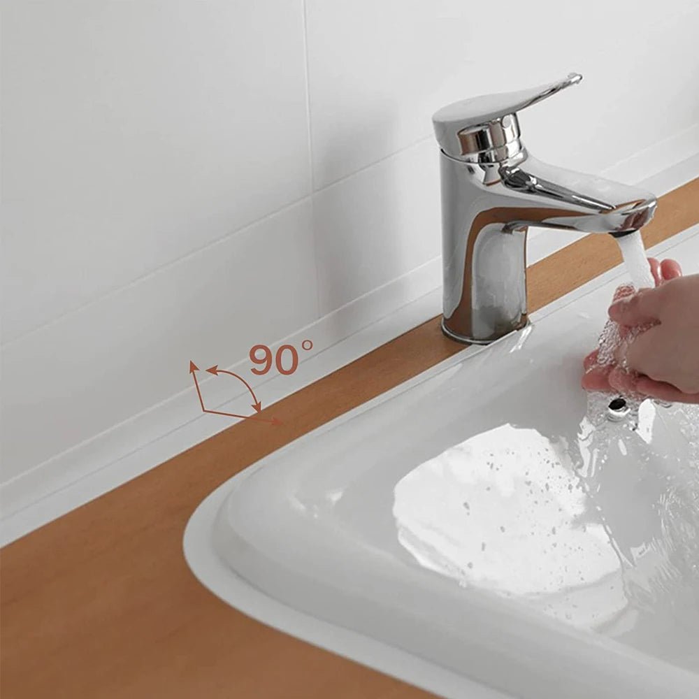 3.2M Bath Caulk Tape Self Adhesive PVC Oil-Proof Kitchen Sink Edge Corner Wall Sticker Waterproof Toilet Sealing Strip Tape - PrimeNest