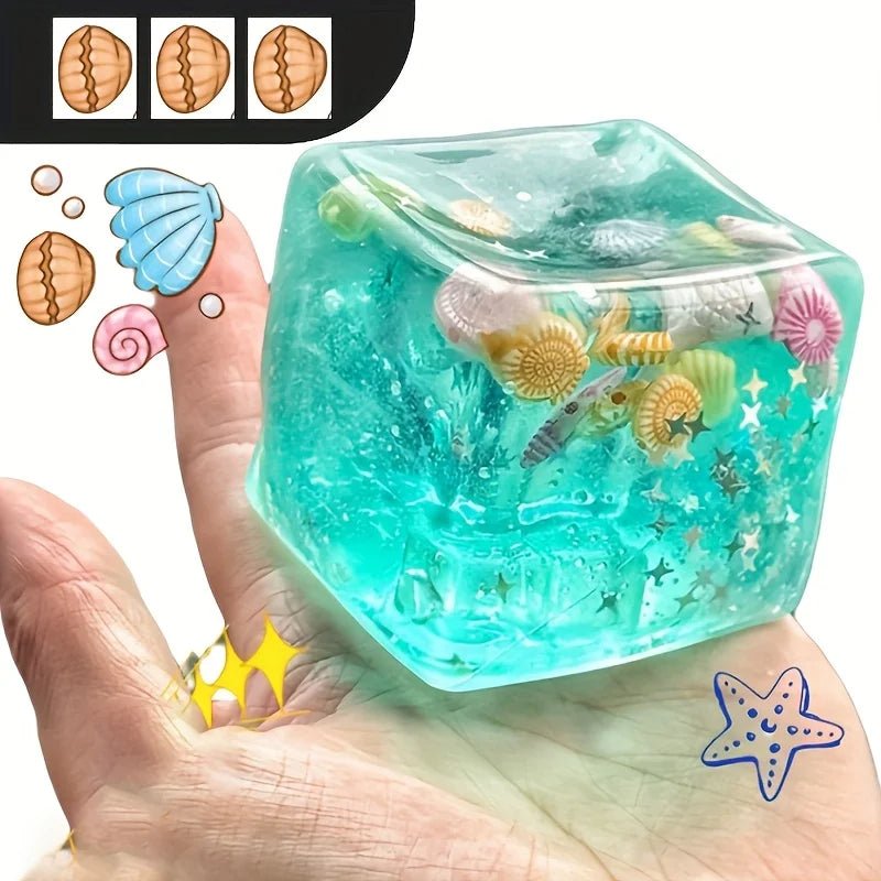 3D Cartoon Stress Relief Squeeze Toy – Realistic Pirate Shell Shape, Soft Slow-Rebound Doll for Teens & Adults, Fun Gift for Chr - PrimeNest