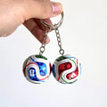 3D Mini PVC Fitness Keychain Dumbbell Kettlebell Barbell Plate Design Bag Charm Water Cup Pendant Jewelry - PrimeNest