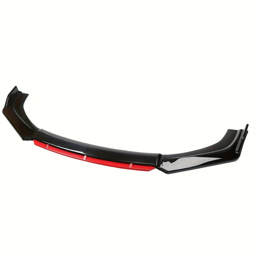 3PCS Universal Car Front Bumper Lip Splitter Lip Body Kit Spoiler Diffuser For BMW For Benz For Audi For VW For Subaru - PrimeNest