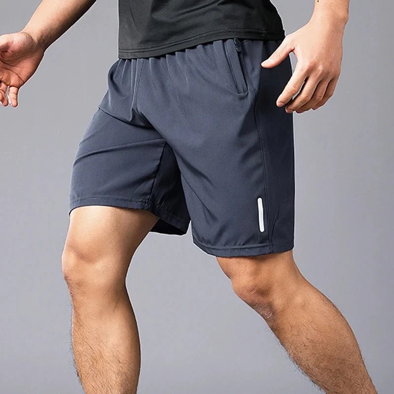 3XL Quick Dry Jogging Fitness Shorts for Men Summer Sports Breathable Thin Beach Short Pants Lightweight Running Bottoms - PrimeNest