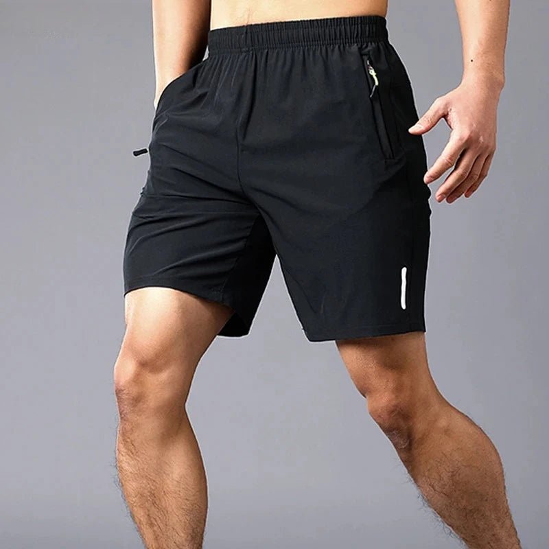 3XL Quick Dry Jogging Fitness Shorts for Men Summer Sports Breathable Thin Beach Short Pants Lightweight Running Bottoms - PrimeNest