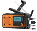4000mAh Portable Emergency Solar Power Radio Hand Crank Charging AM/FM Weather Radio Led Reading Flashlight Bank Phone Charger - PrimeNest
